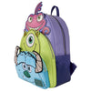 Mini Mochila Monsters Inc Sulley, Mike y Randall
