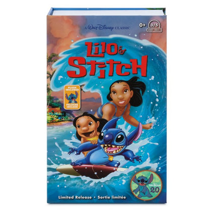 Stitch Y Scrump Peluche VHS Edicion Especial