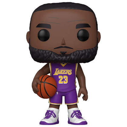 NBA Funko Lakers Lebron James Uniforme Morado