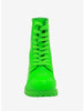 Combat Boots Botas Verde Neon