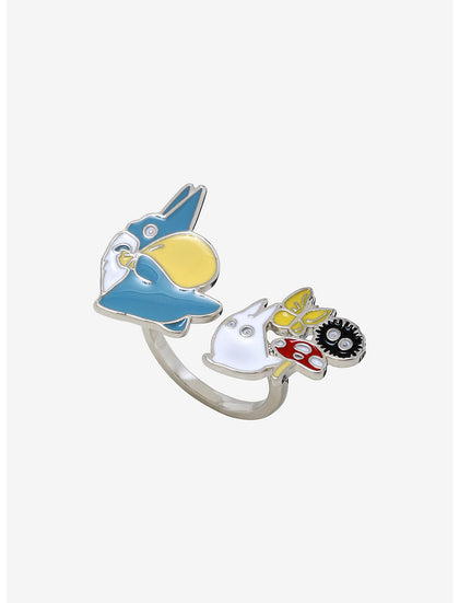 Estudio Ghibli Anillo Totoro Flores