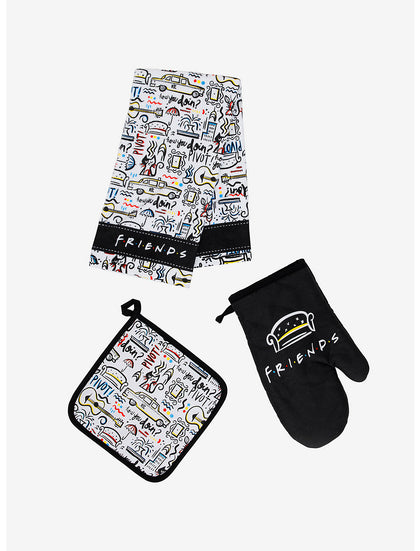 Friends Kit de Cocina Delantal