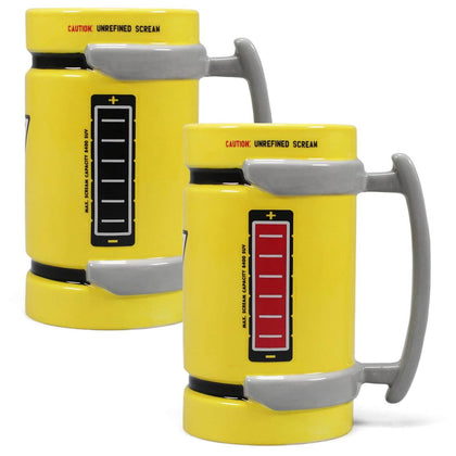 Monsters Inc Taza Botella Gritos Cambiante Al Calor