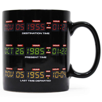 Volver Al Futuro Taza Cambiante Al Calor