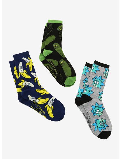 Rick y Morty Set De Calcetines