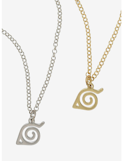 Naruto Set De Collar Mejores Amigos
