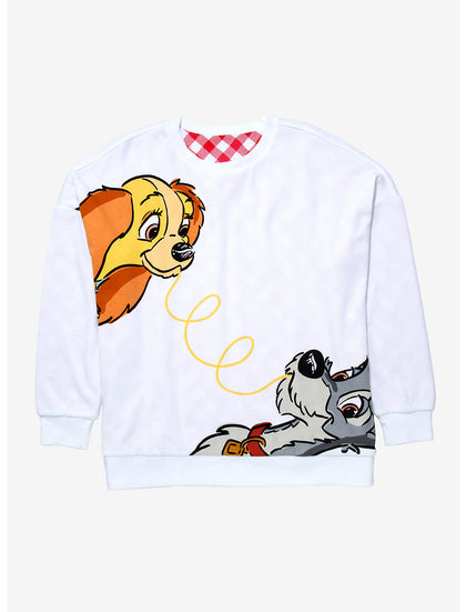 La Dama Y El Vagabundo Camisa Manga Larga Reversible