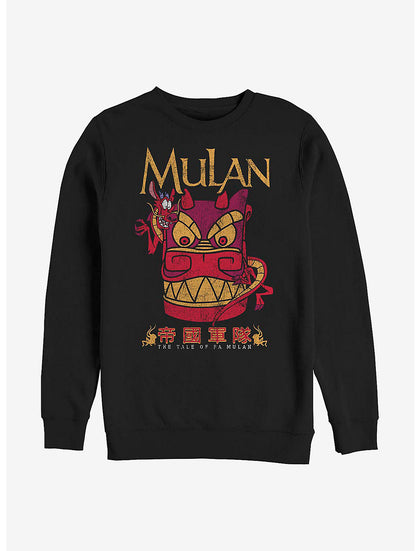 Mulan Sudadera Mushu Negro