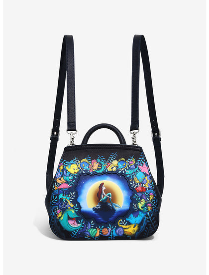 La Sirenita Bolsa Ariel Under The Sea Mochila