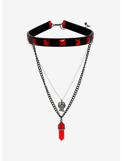 Collar Stitch Cuarzo Chocker