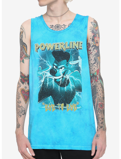 Goofy Pelicula Powerline Camisa Sin Mangas Tirahueso