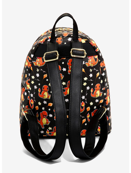 Pokemon Mochila Charmander Flores