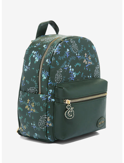 Harry Potter Mochila Floral Slytherin