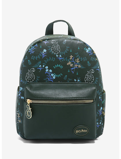 Harry Potter Mochila Floral Slytherin