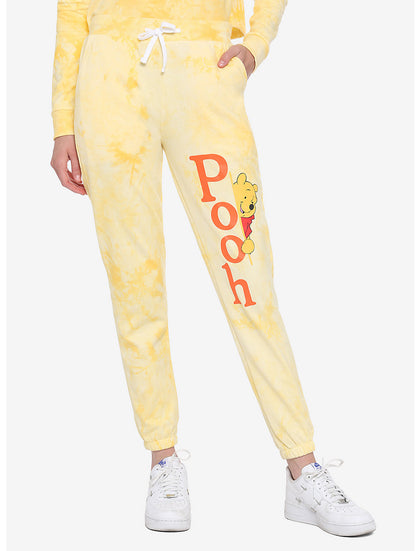 Winnie Pooh Pants Tie Dye