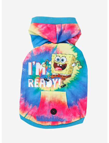 Bob Esponja Sudadera Para Mascota Tie Dye