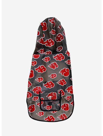 Naruto Akatsuki Impermeable Para Mascota Lluvia