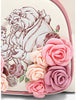La Bella Y La Bestia Mochila Flores Rosas