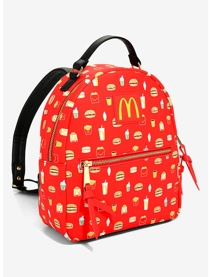 Mcdonalds Mochila Roja Iconos