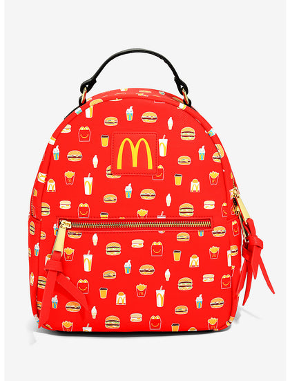 Mcdonalds Mochila Roja Iconos
