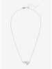 La Sirenita Ariel Collar Gema Concha Corazon