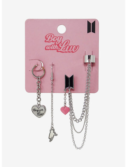 BTS Bt21 Aretes Multi Boy With Luv