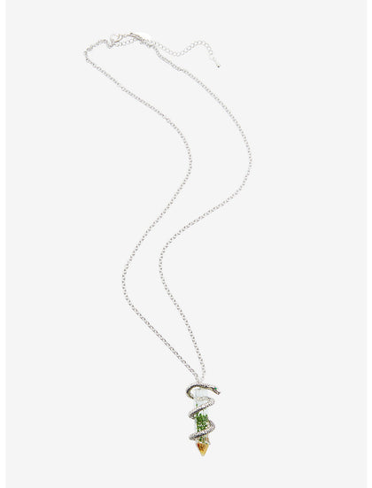 Harry Potter Collar Slytherin Flores