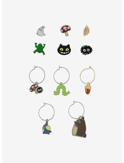 Estudio Ghibli Set de Aretes Mismatch My Neighbor Totoro