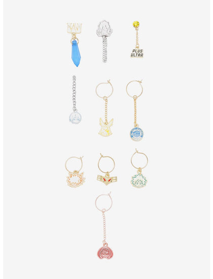 My Hero Academy Set De Aretes Mismatch