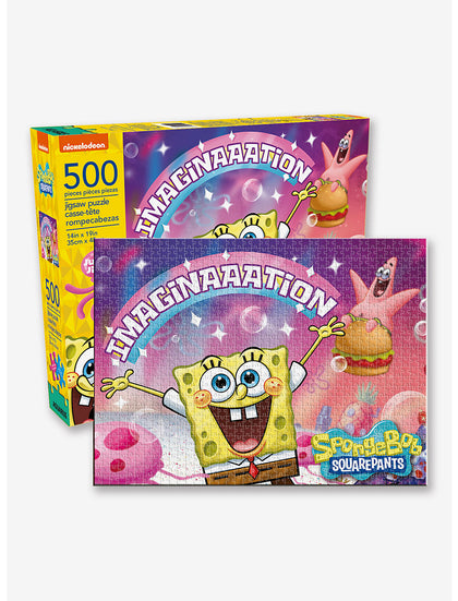 Bob Esponja Rompecabezas Imaginación