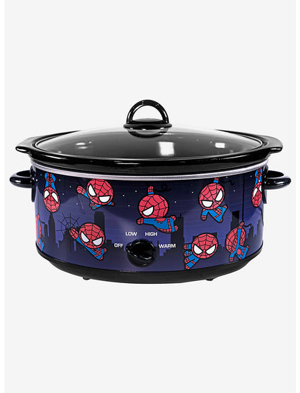 Marvel Spider-Man Chibi Character 7-Quart Slow Cooker