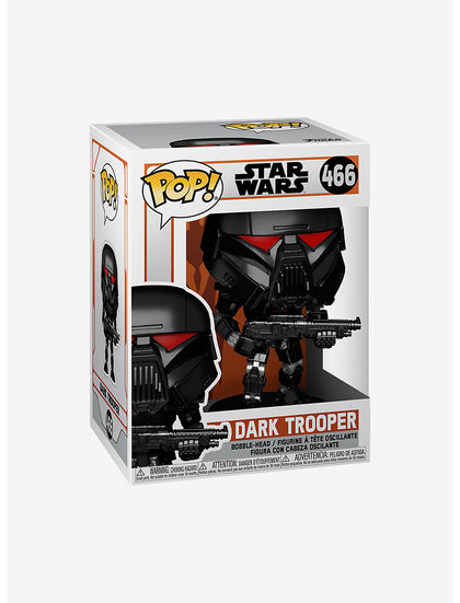 Funko Star Wars: The Mandalorian Pop! Dark Trooper Vinyl Bobble-Head