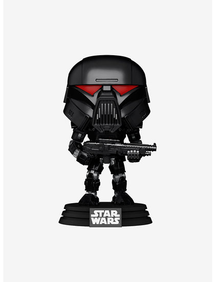 Funko Star Wars: The Mandalorian Pop! Dark Trooper Vinyl Bobble-Head