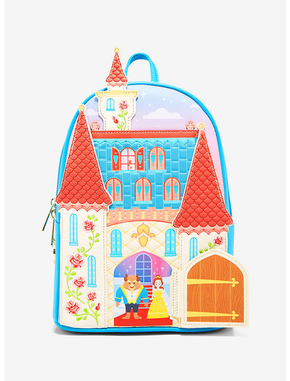 La Bella Y La Bestia Mochila Castillo