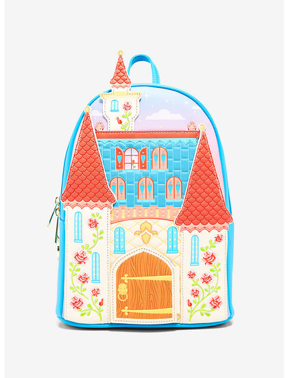 La Bella Y La Bestia Mochila Castillo