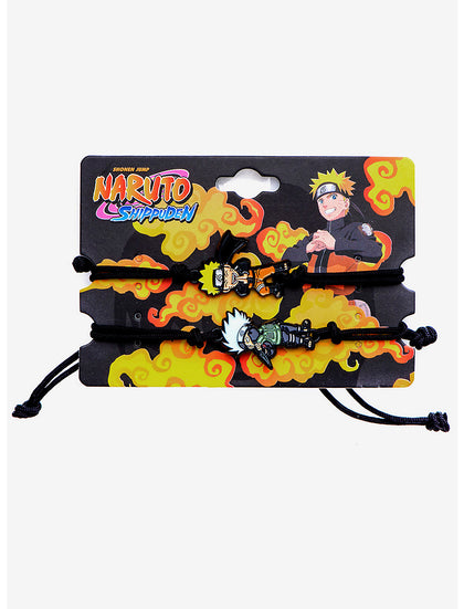 Naruto Set De Brazaletes Cordon Negro