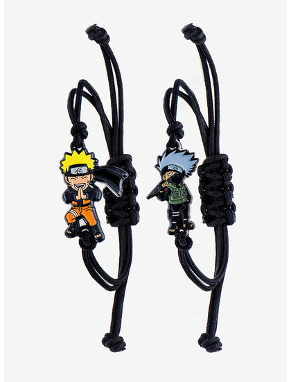 Naruto Set De Brazaletes Cordon Negro