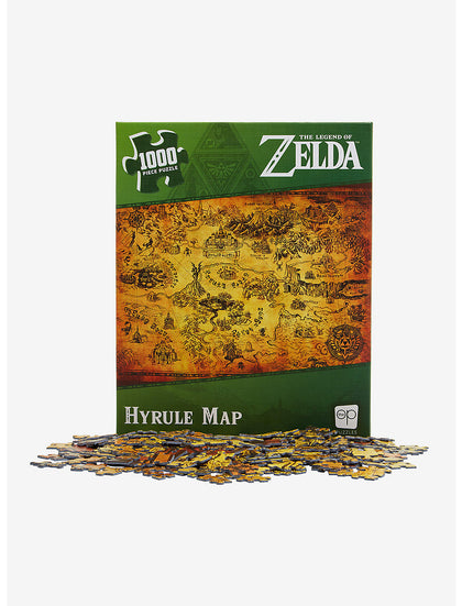 Zelda Rompecabezas Mapa