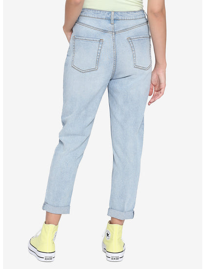Enredados Rapunzel Pantalon Mom Jeans