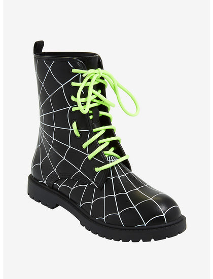 Botas Telaraña Brilla En Obscuridad