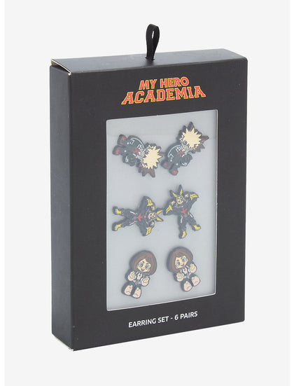 My Hero Academy Set De Aretes