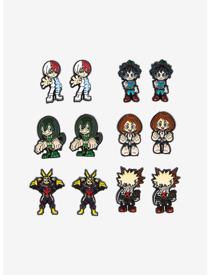My Hero Academy Set De Aretes