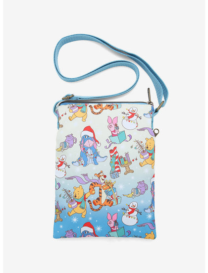 Winnie Pooh Bolsa Crossbody Navidad