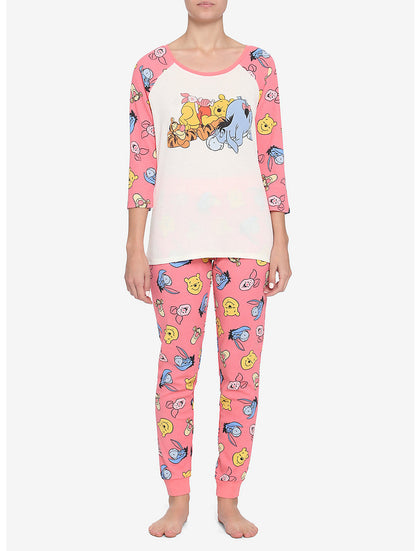 Disney Winnie The Pooh Personajes Pijama Set