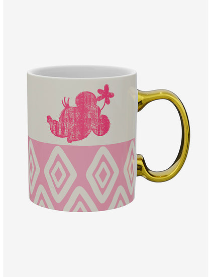 Minnie Mouse Taza Rostro Dorada