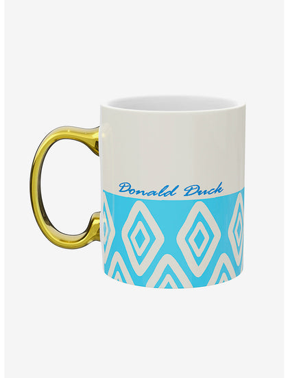 Pato Donald Taza Rostro Dorada