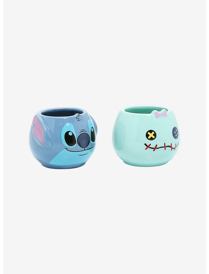 Stitch Set De Tazas Scrump Y Stitch
