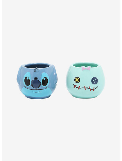 Stitch Set De Tazas Scrump Y Stitch