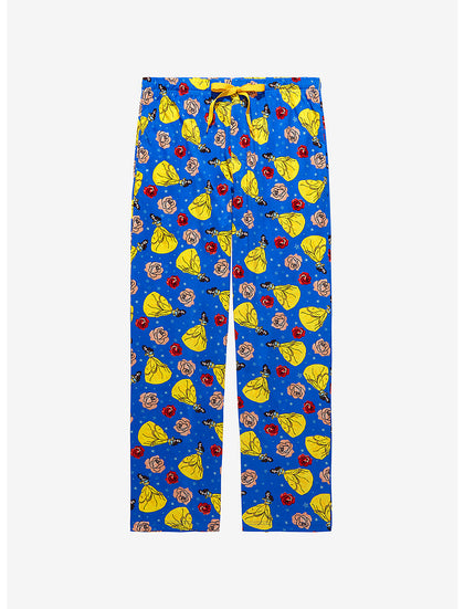 La Bella Y La Bestia Pantalon Pijama Con Descuento