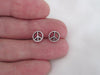 Aretes Símbolo De Paz Plata
